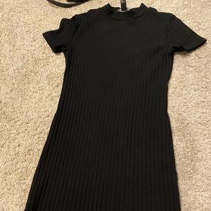 forever 21 high neck body on dress